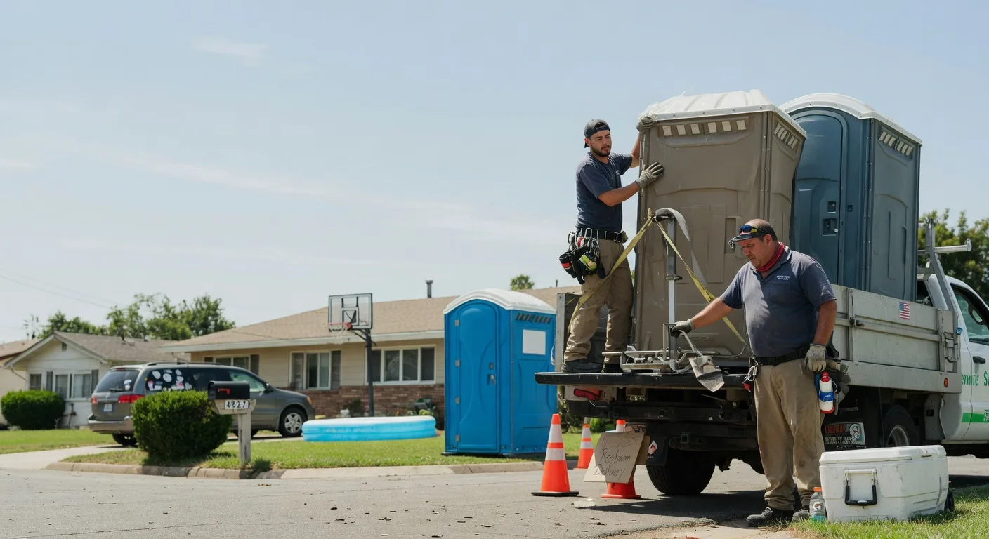 Porta Potty Rental in New Town, ND near me